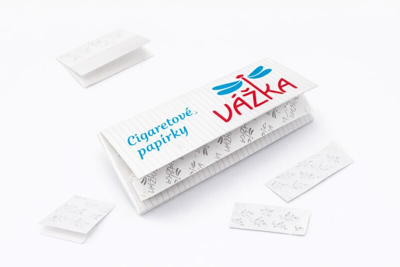 Cigaretové papírky Vážka (100 ks)